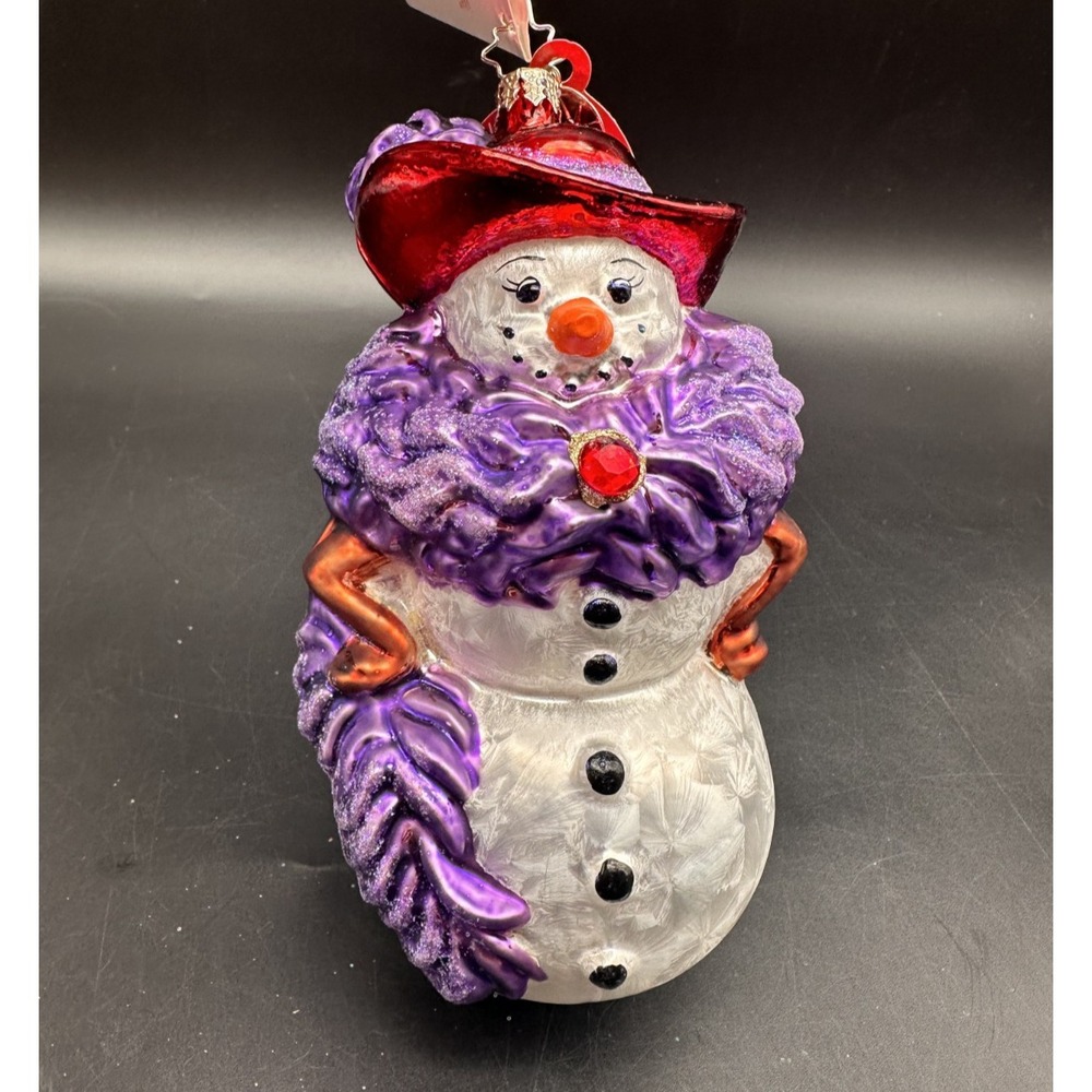CHRISTOPHER RADKO CHILLIE MILLIE RED 20TH‎ RED HAT SOCIETY ORNAMENT 3010999